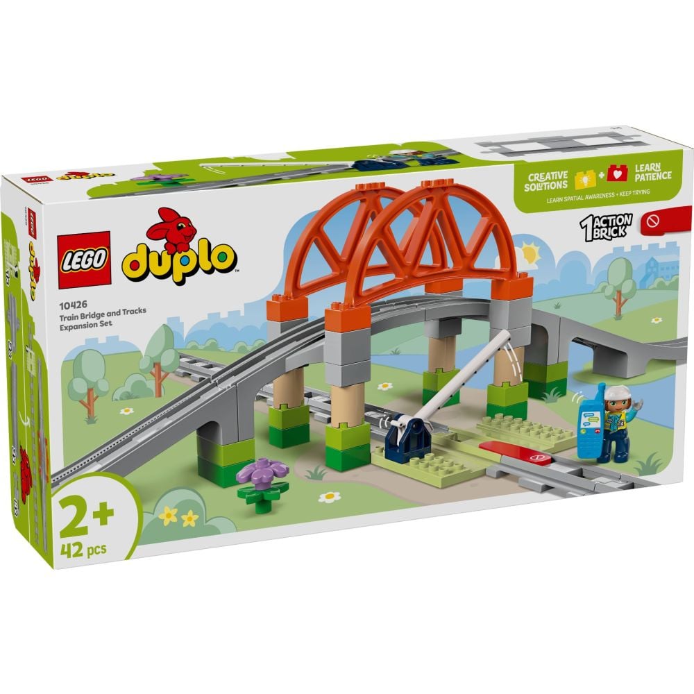 LEGO® DUPLO® - Комплект с мост и релси за влак (10426)