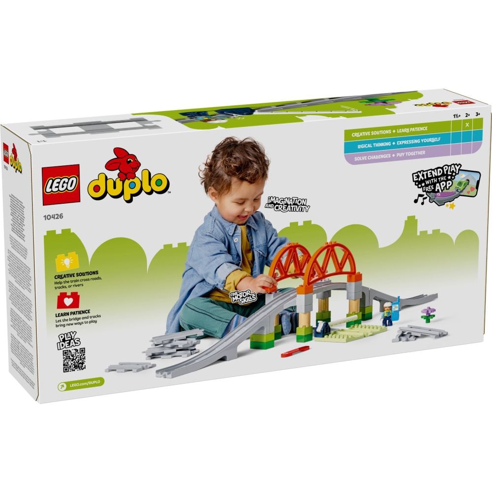 LEGO® DUPLO® - Комплект с мост и релси за влак (10426)