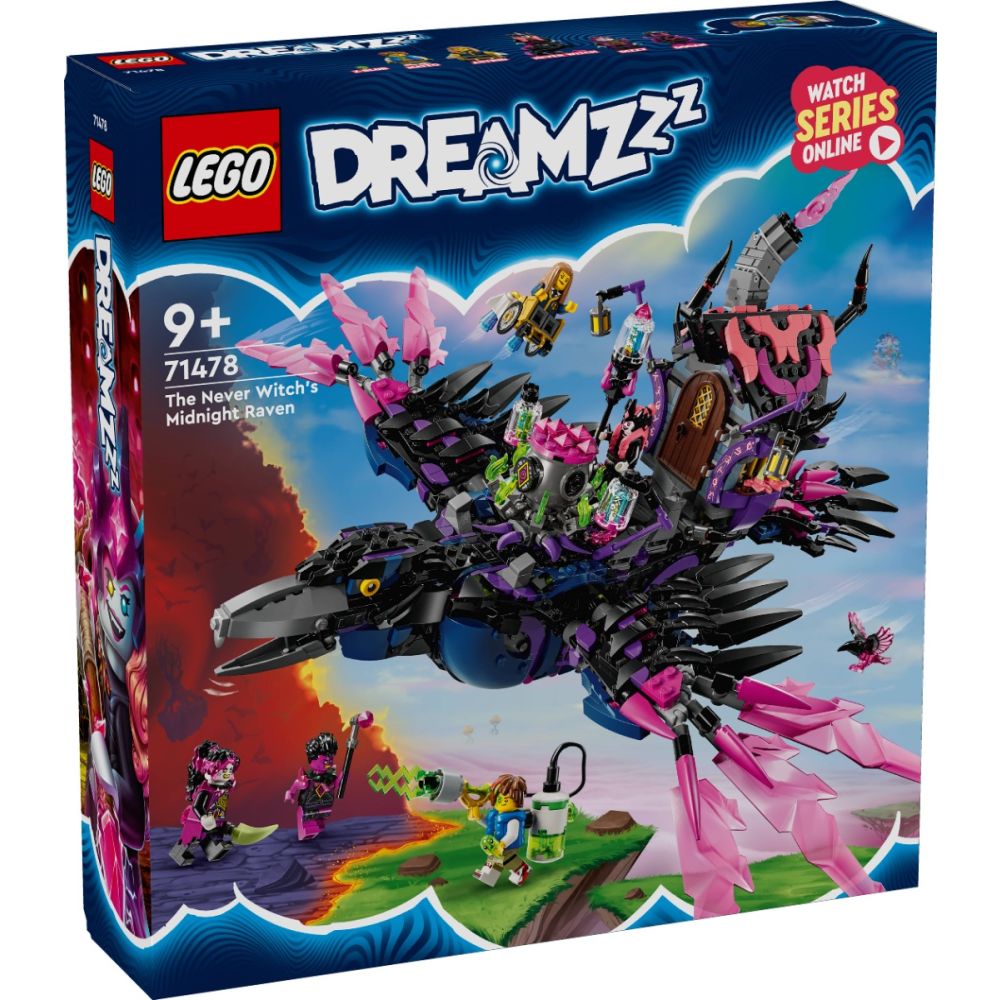 LEGO® Dreamzzz - Гарванът на Вещицата (71478)