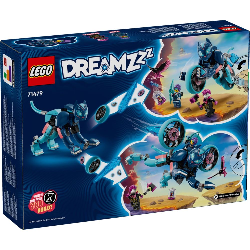 LEGO® Dreamzzz -  Котешкият мотоциклет на Зоуи (71479)