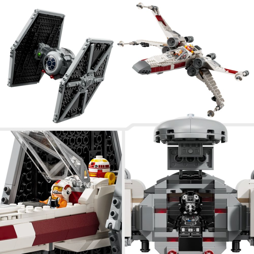LEGO® Star Wars - Пакет с гости TIE Fighter & X-Wing (75393)