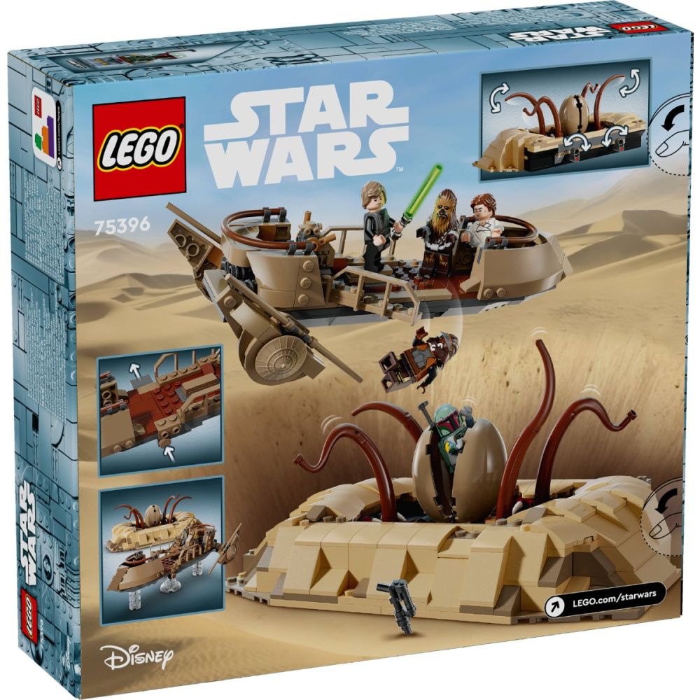 LEGO® Star Wars - Пустинен скиф и ямата на сарлака (75396)