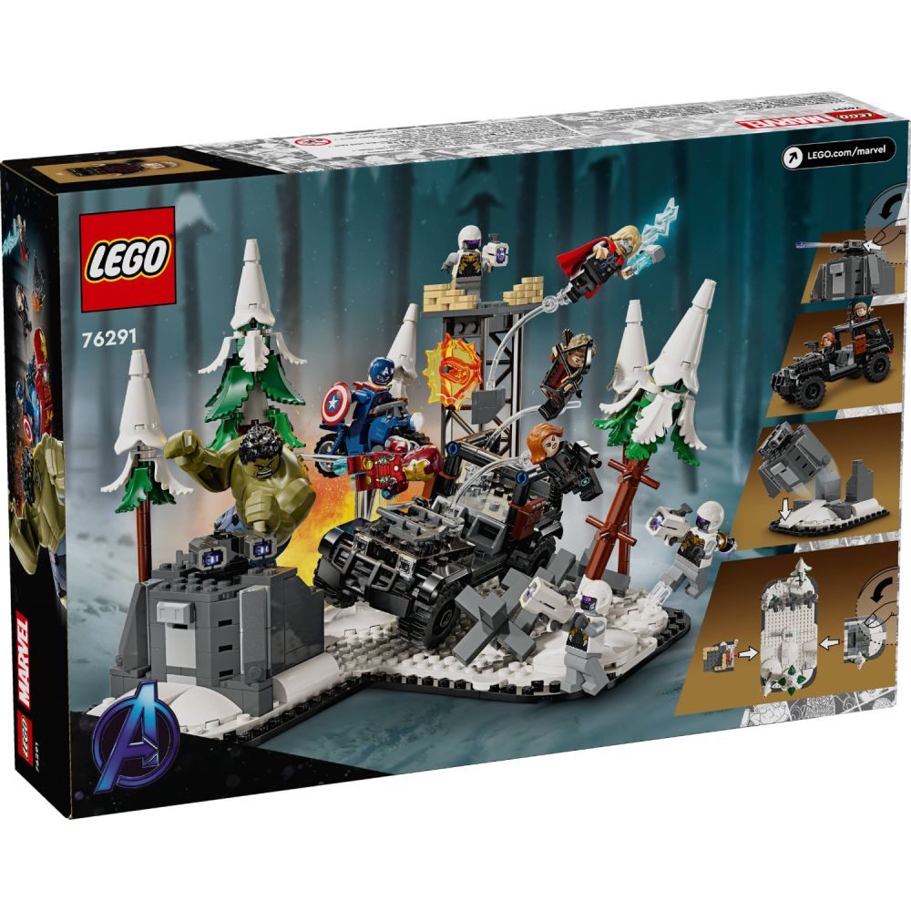 LEGO® Super Heroes - Отмъстителите се събират: Ерата на Ултрон (76291)