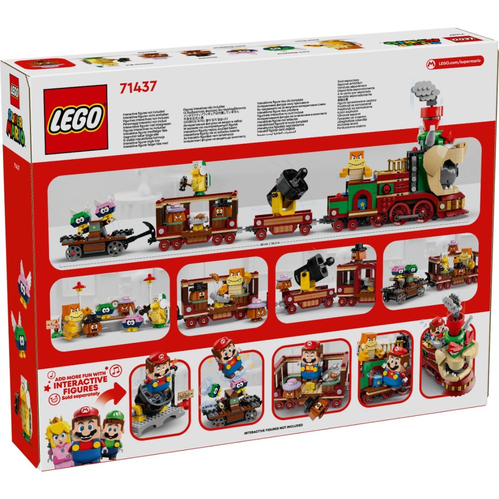 LEGO® Super Mario - Влакът Bowser Express (71437)