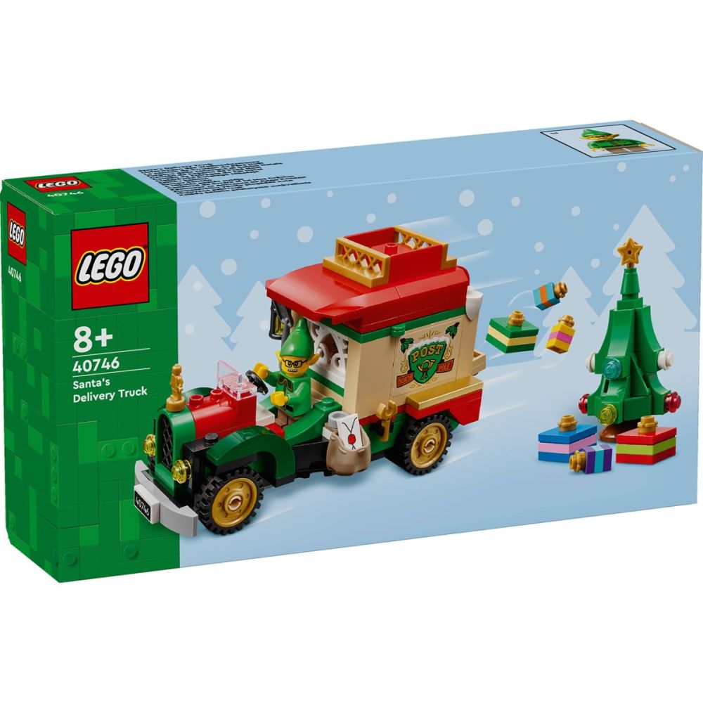 LEGO® Iconic - Камионът за доставки на Дядо Коледа (40746)