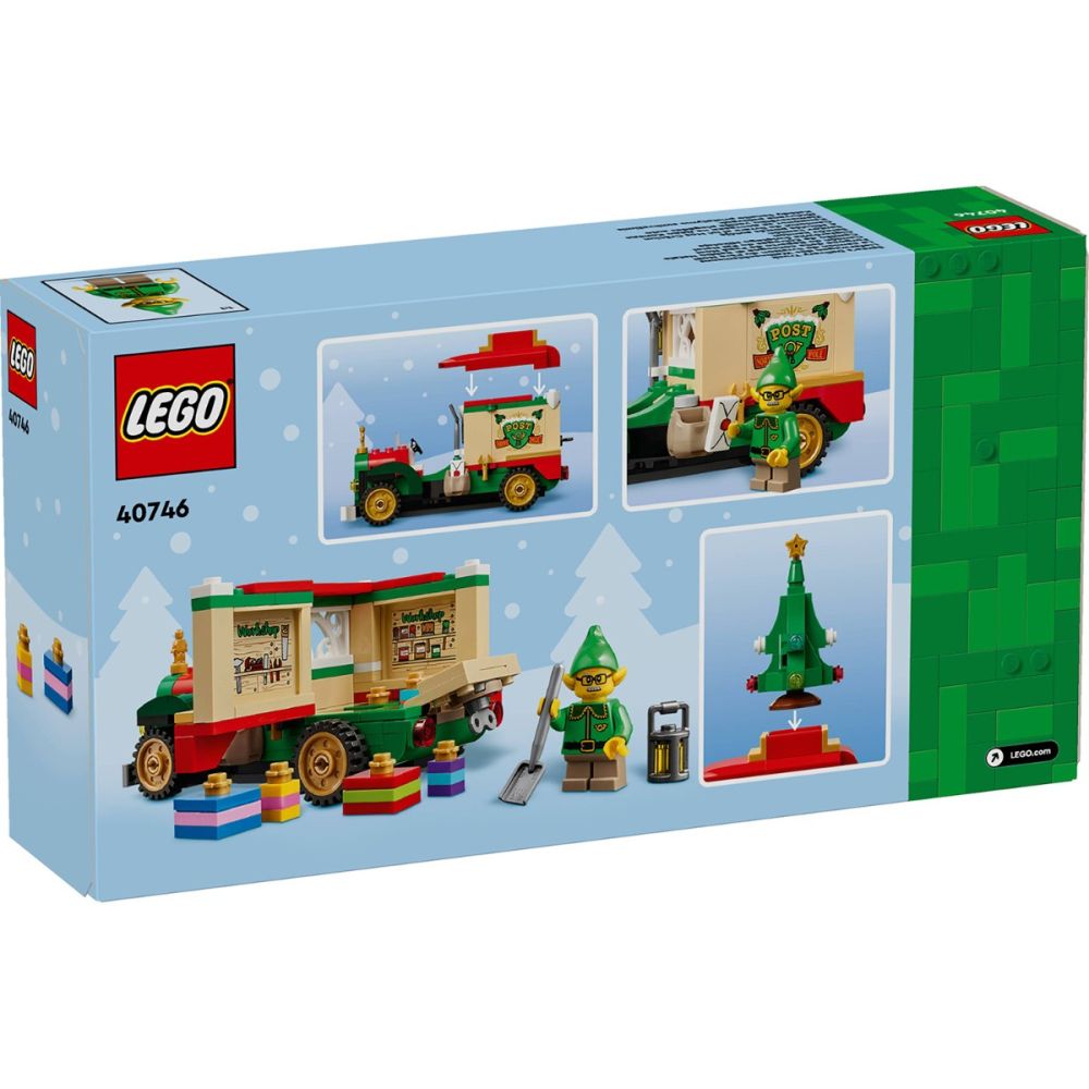 LEGO® Iconic - Камионът за доставки на Дядо Коледа (40746)