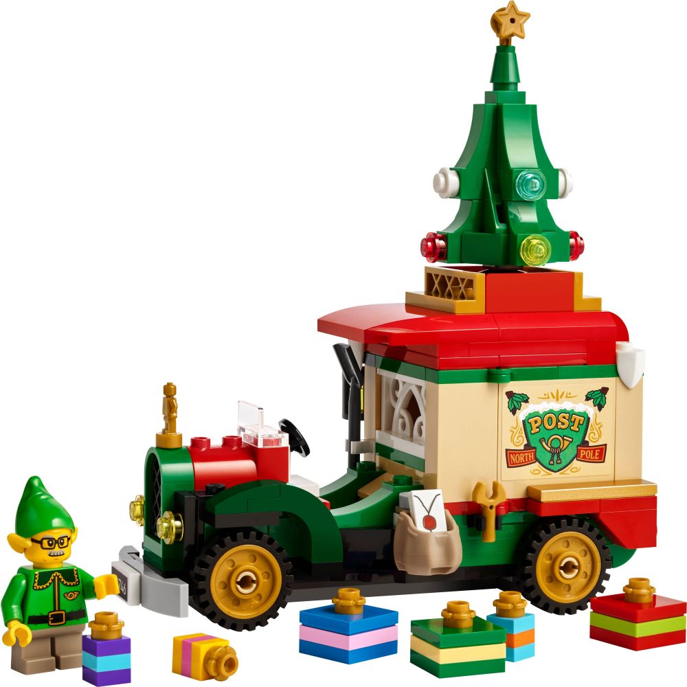 LEGO® Iconic - Камионът за доставки на Дядо Коледа (40746)