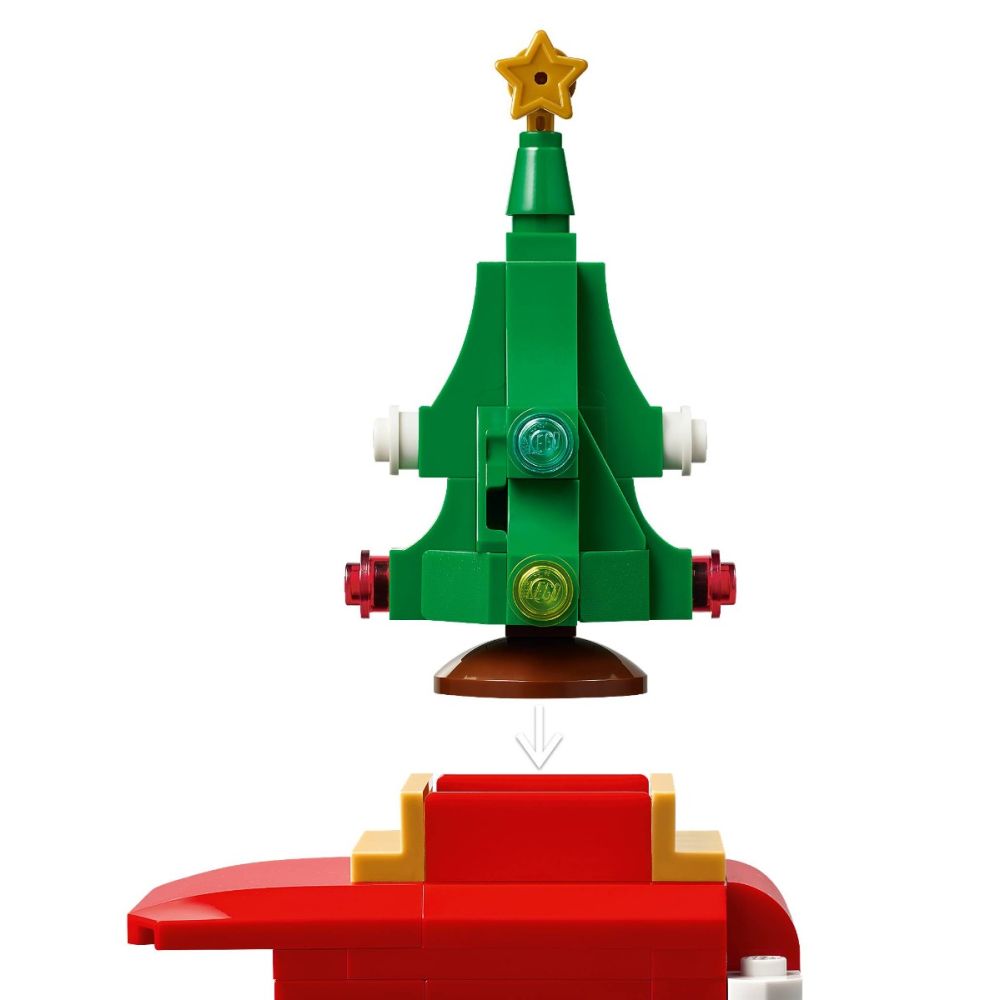 LEGO® Iconic - Камионът за доставки на Дядо Коледа (40746)