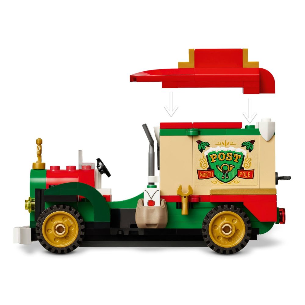 LEGO® Iconic - Камионът за доставки на Дядо Коледа (40746)