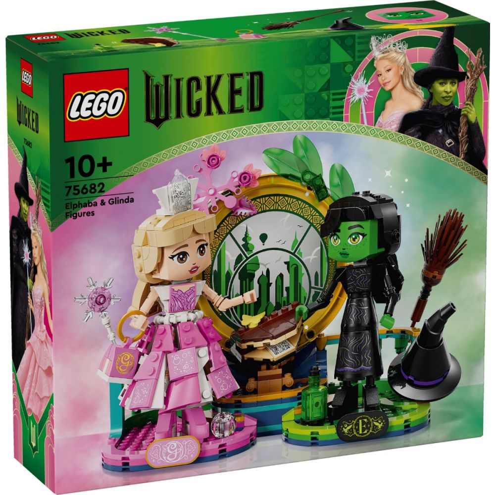 LEGO® Wicked - Фигури на Глинда и Елфаба (75682)