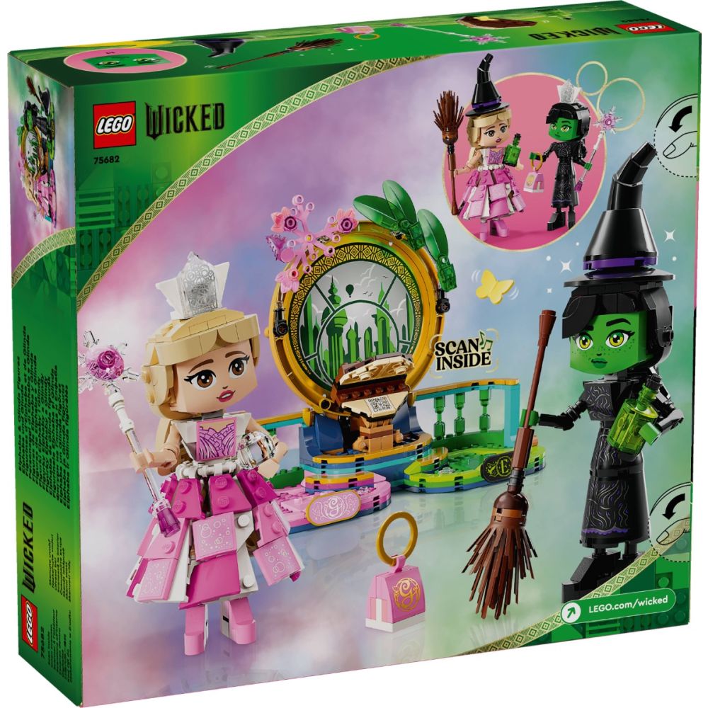 LEGO® Wicked - Фигури на Глинда и Елфаба (75682)