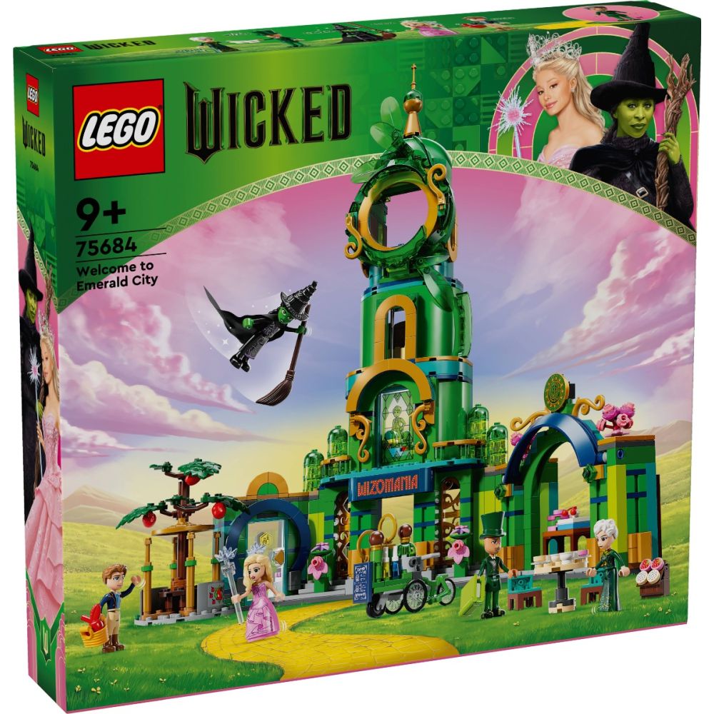 LEGO® Wicked - Добре дошли в Изумрудения град (75684)