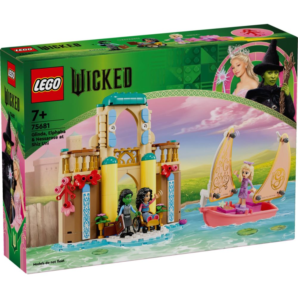 LEGO® Wicked - Глинда, Елфаба и Несаруз в университета Шиз (75681)