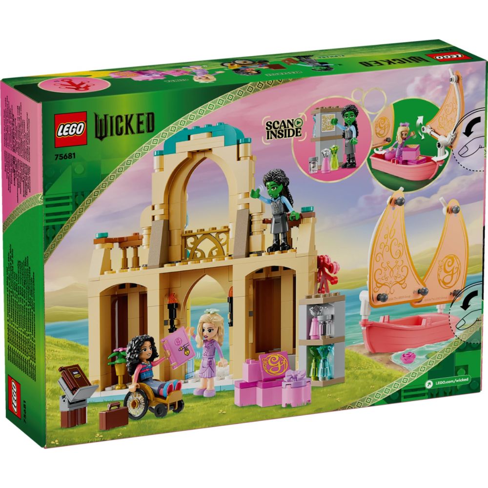LEGO® Wicked - Глинда, Елфаба и Несаруз в университета Шиз (75681)
