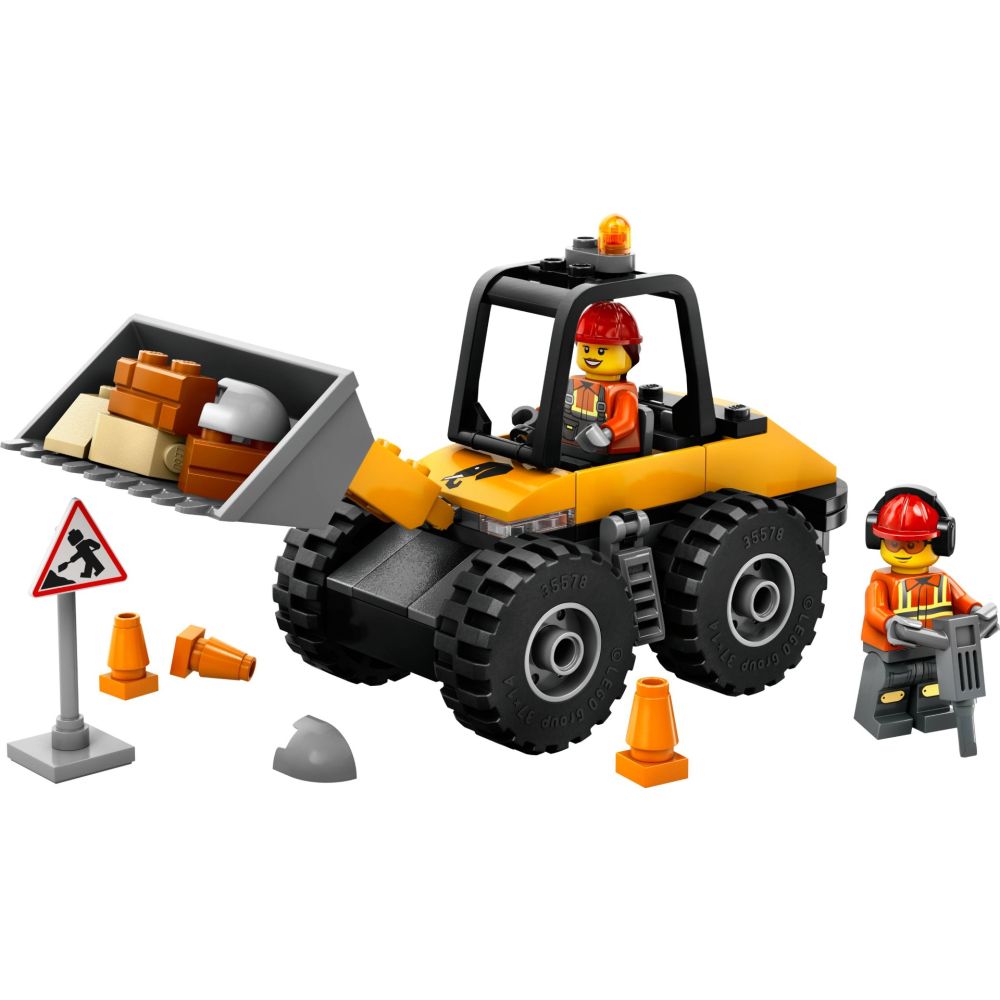 LEGO® City - Жълт колесен товарач (60450)