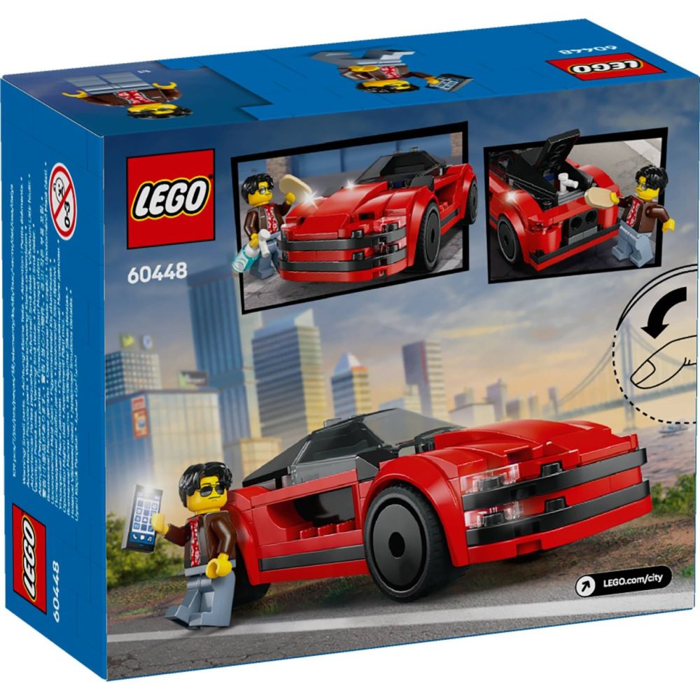 LEGO® City - Червена спортна кола (60448)