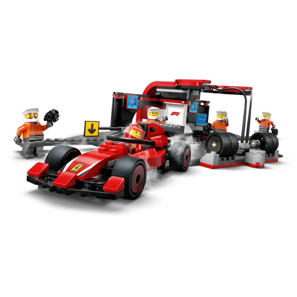 LEGO® City - Питстоп и механици от F1® с кола Ferrari (60443)