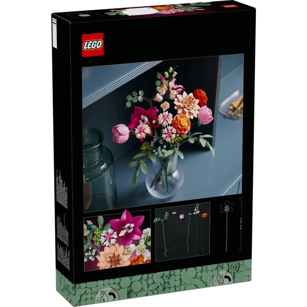 LEGO® Botanicals - Красив букет с розови цветя (10342)