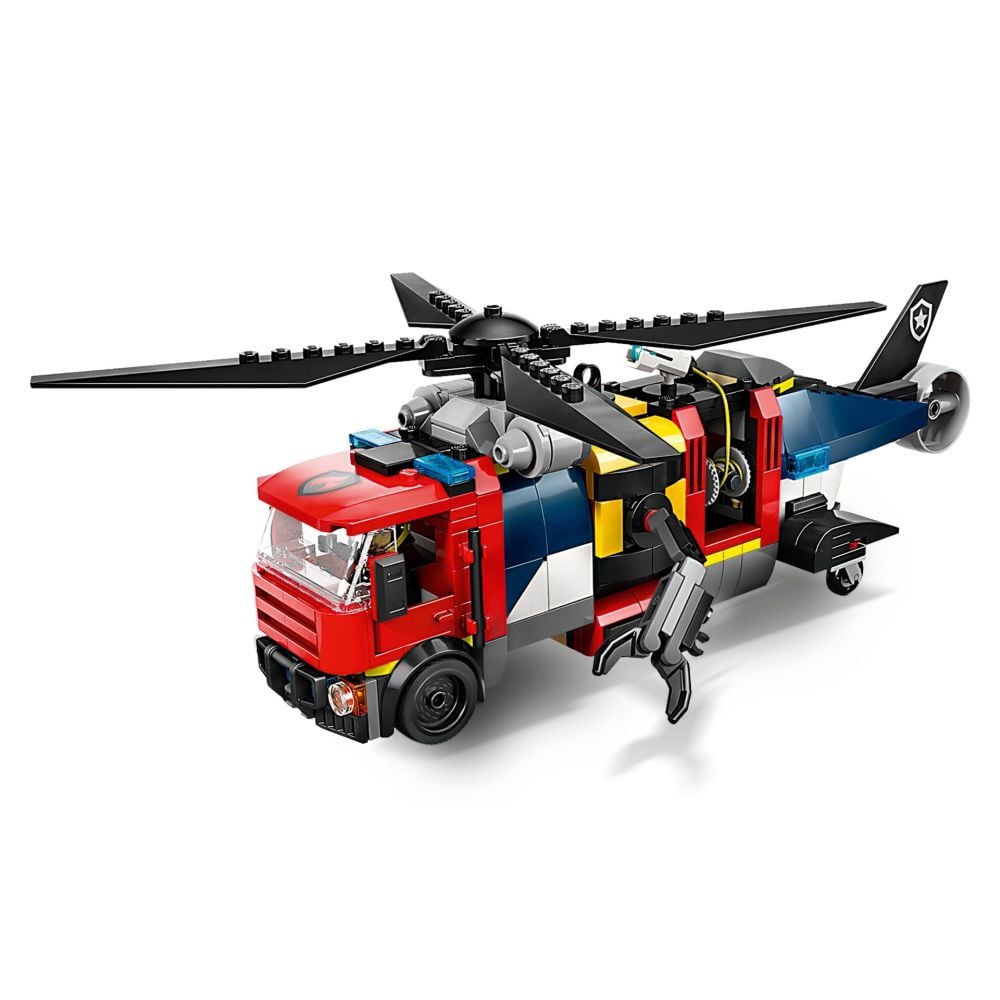LEGO® City - Хеликоптер, пожарна кола и подводница – ремикс (60462)