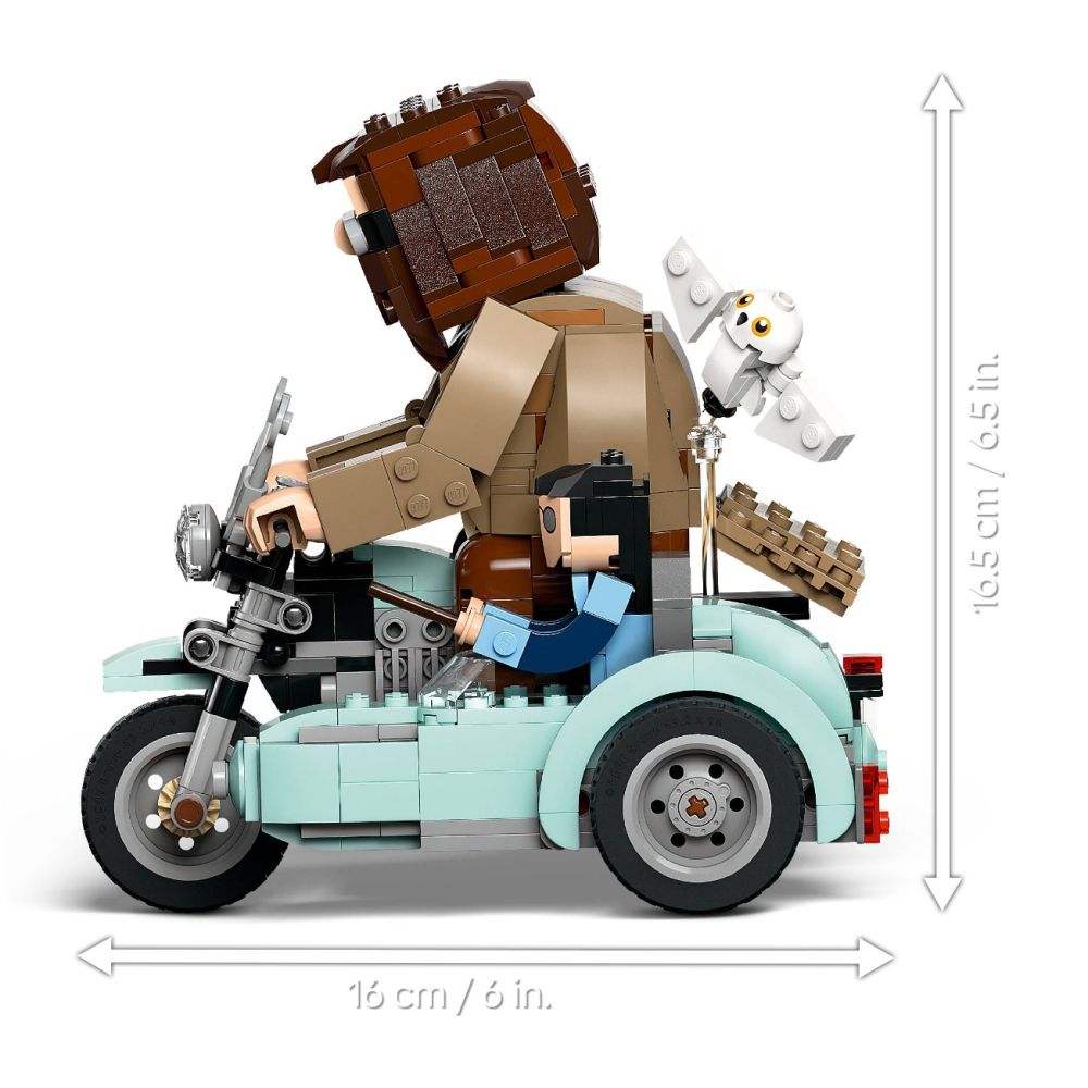 LEGO® Harry Potter - Разходка с мотоциклет на Хагрид и Хари (76443)