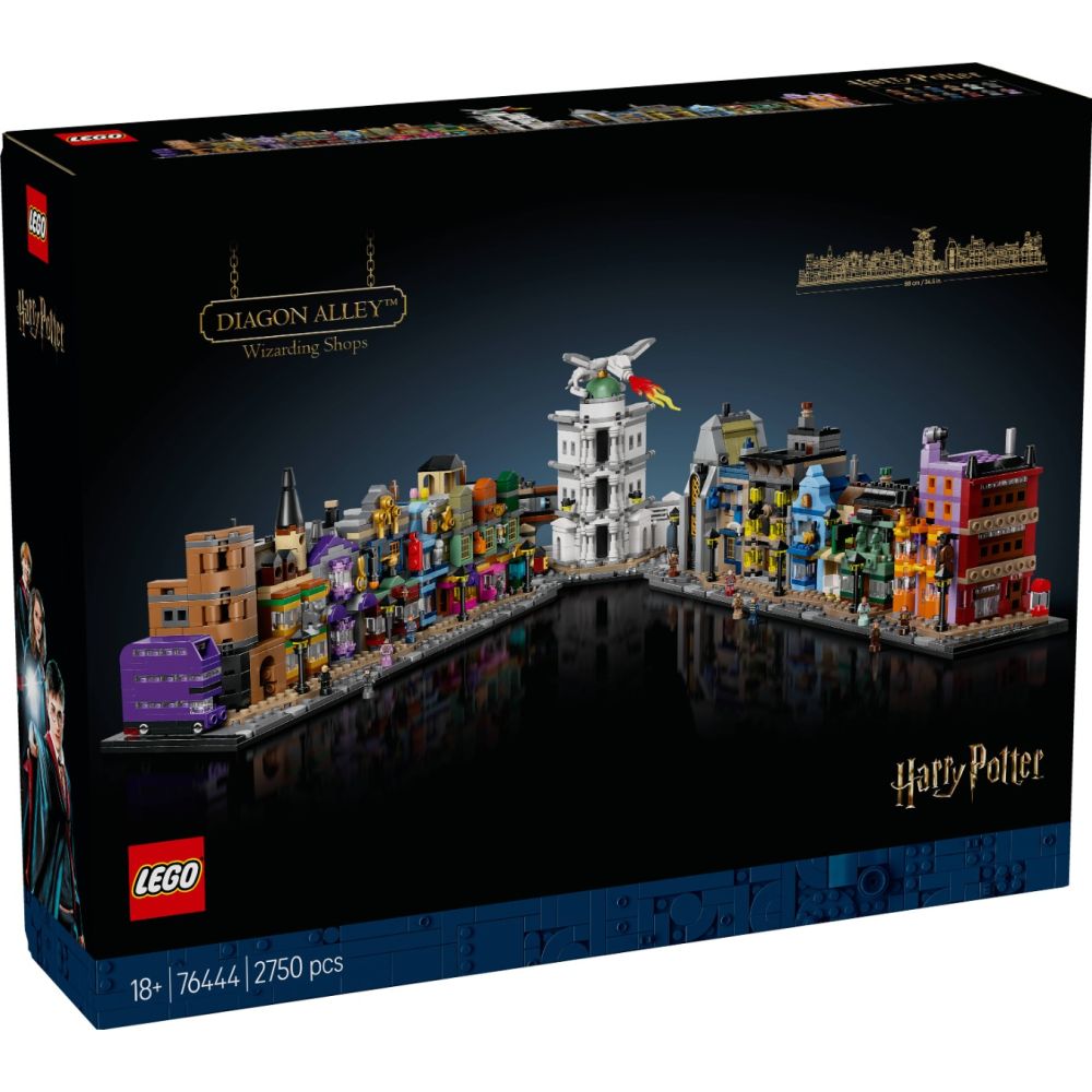 LEGO® Harry Potter - Магьоснически магазини „Диагон-али“ (76444)