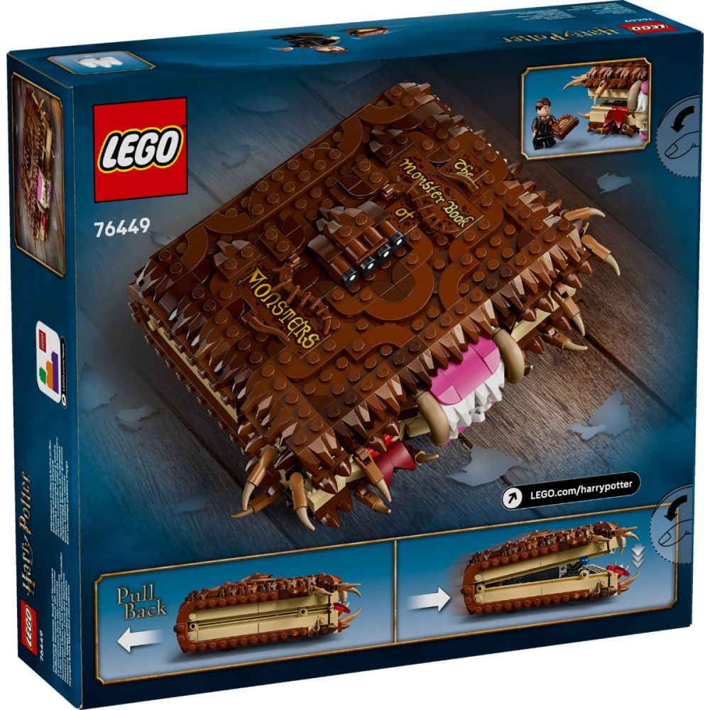 LEGO® Harry Potter - Чудовищна книга за чудовища (76449)