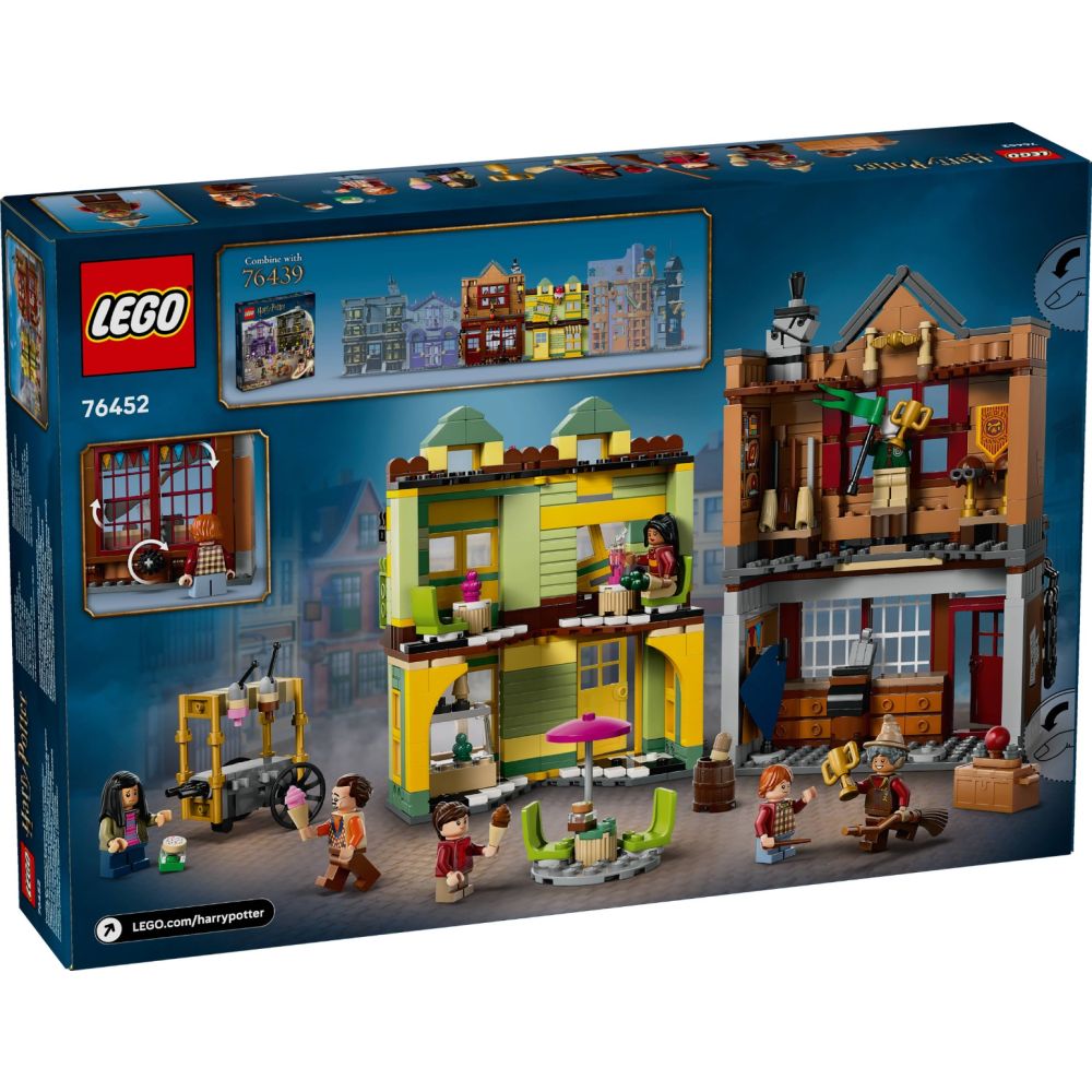 LEGO® Harry Potter - „Всичко за куидича“ и салон за сладолед (76452)
