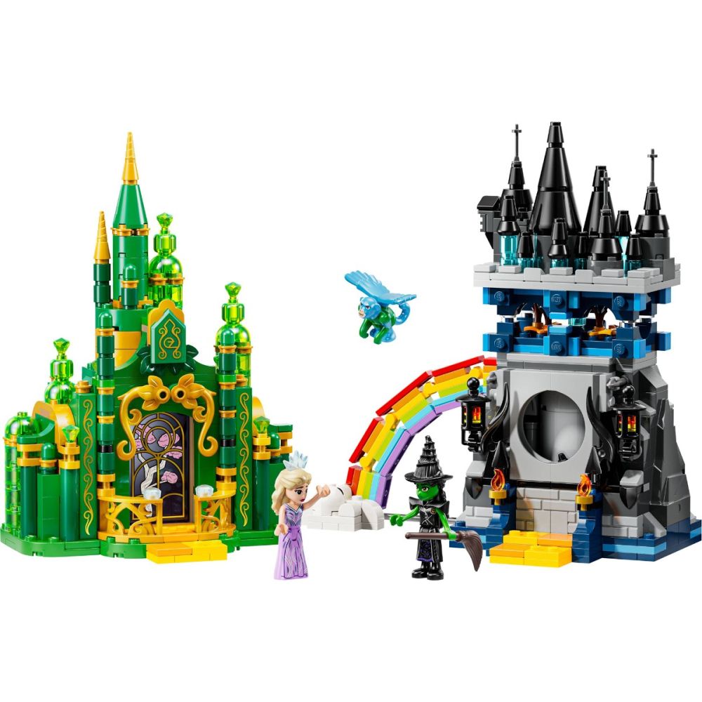 LEGO® Wicked - Изумруденият град и дворецът Киамо Ко (75689)