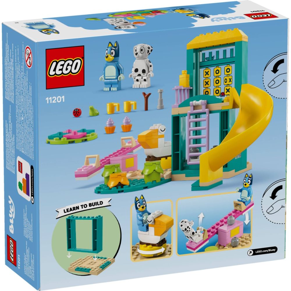 LEGO® Bluey - На площадката с Блуи и Клои (11201)