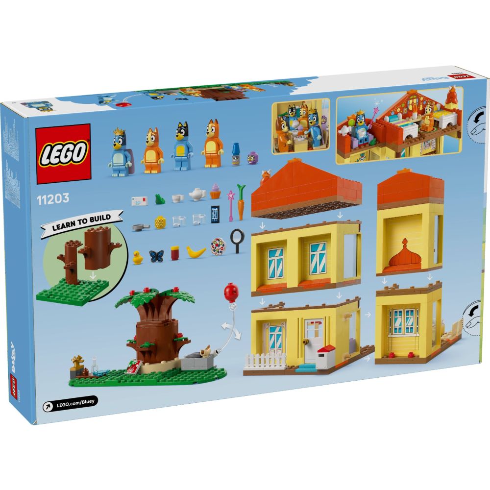 LEGO® Bluey - Семейната къща на Блуи (11203)