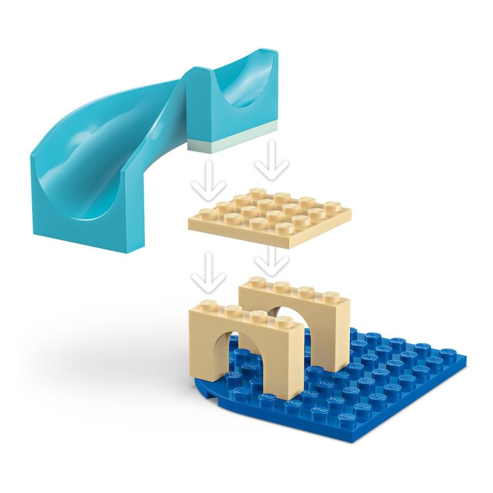 LEGO® Gabby's Dollhouse - Приключение в аквариум на русалката Габи (11204)