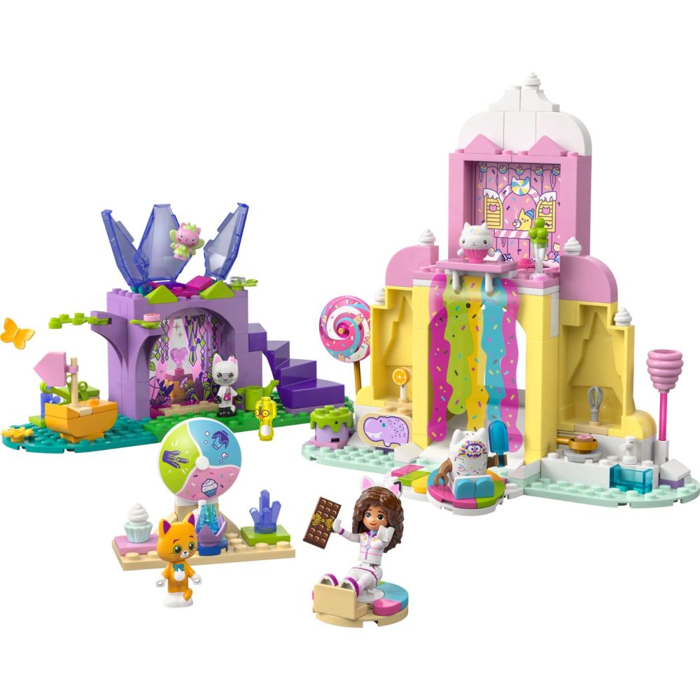 LEGO® Gabby's Dollhouse - Царство на сладкишите и котешка градина (11205)