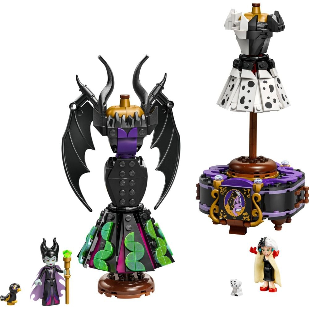LEGO® Disney Classics - Роклите на Злодеида и Злобара ДеМон (43262)