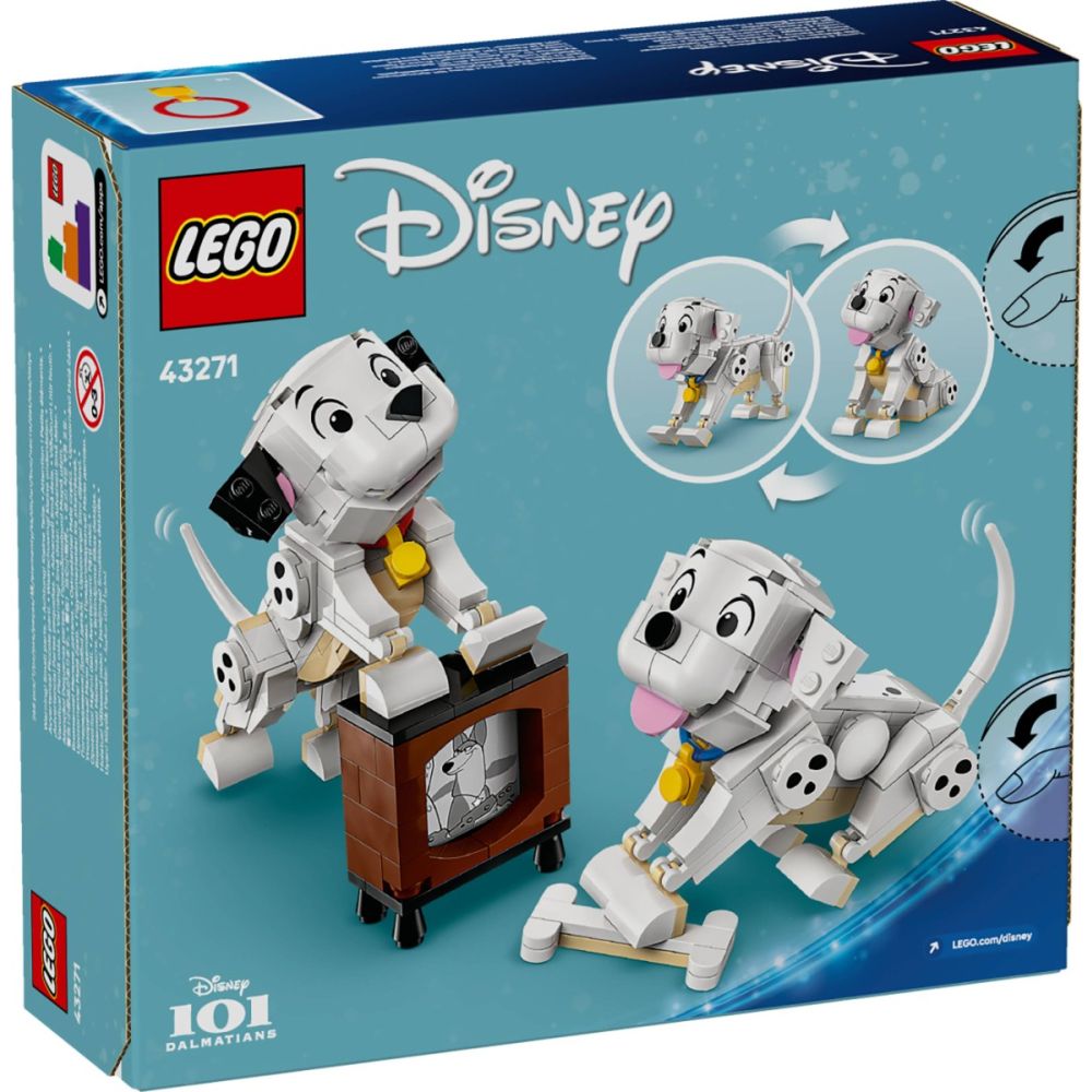 LEGO® Disney Classics - Кученца от „101 далматинци“: Лъки и Пени (43271)