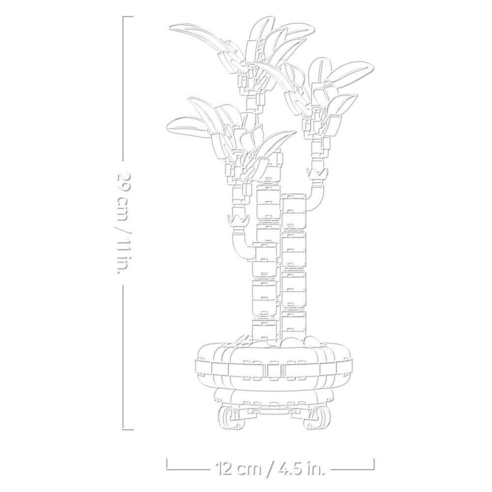 LEGO® Botanicals - Бамбук за късмет (10344)