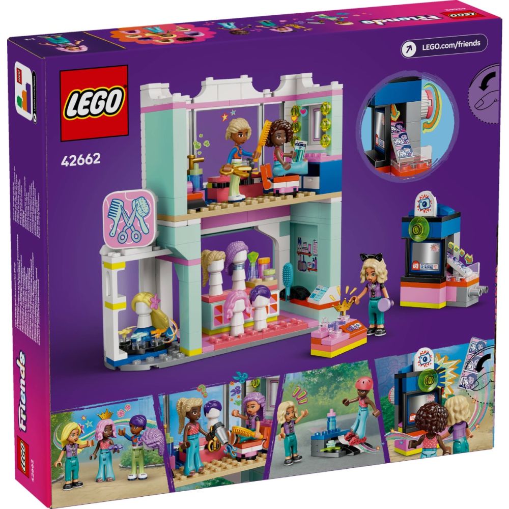LEGO® Friends - Фризьорски салон и магазин за аксесоари (42662)