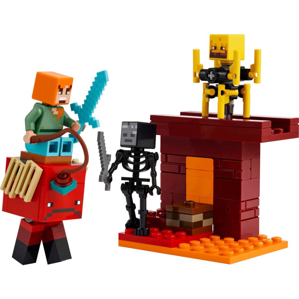 LEGO® Minecraft - Битка в пъклената лава (21266)