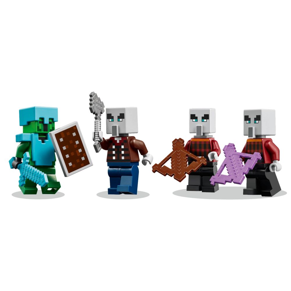 LEGO® Minecraft - Пустинният патрул на злобарите (21267)