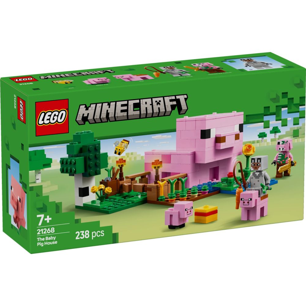 LEGO® Minecraft - Къщата на прасенцето (21268)