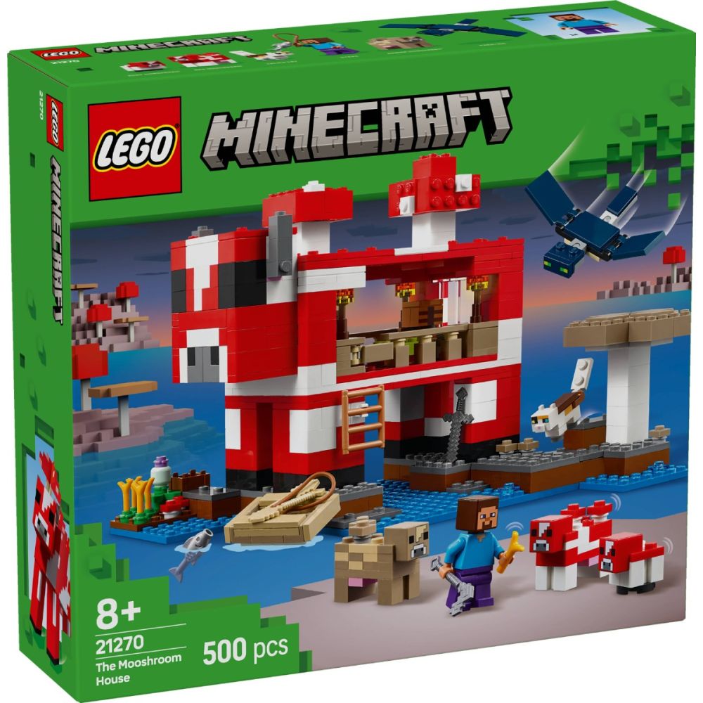 LEGO® Minecraft - Къщата на Муухоморка (21270)