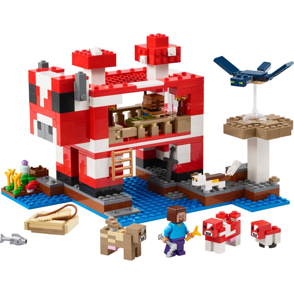 LEGO® Minecraft - Къщата на Муухоморка (21270)