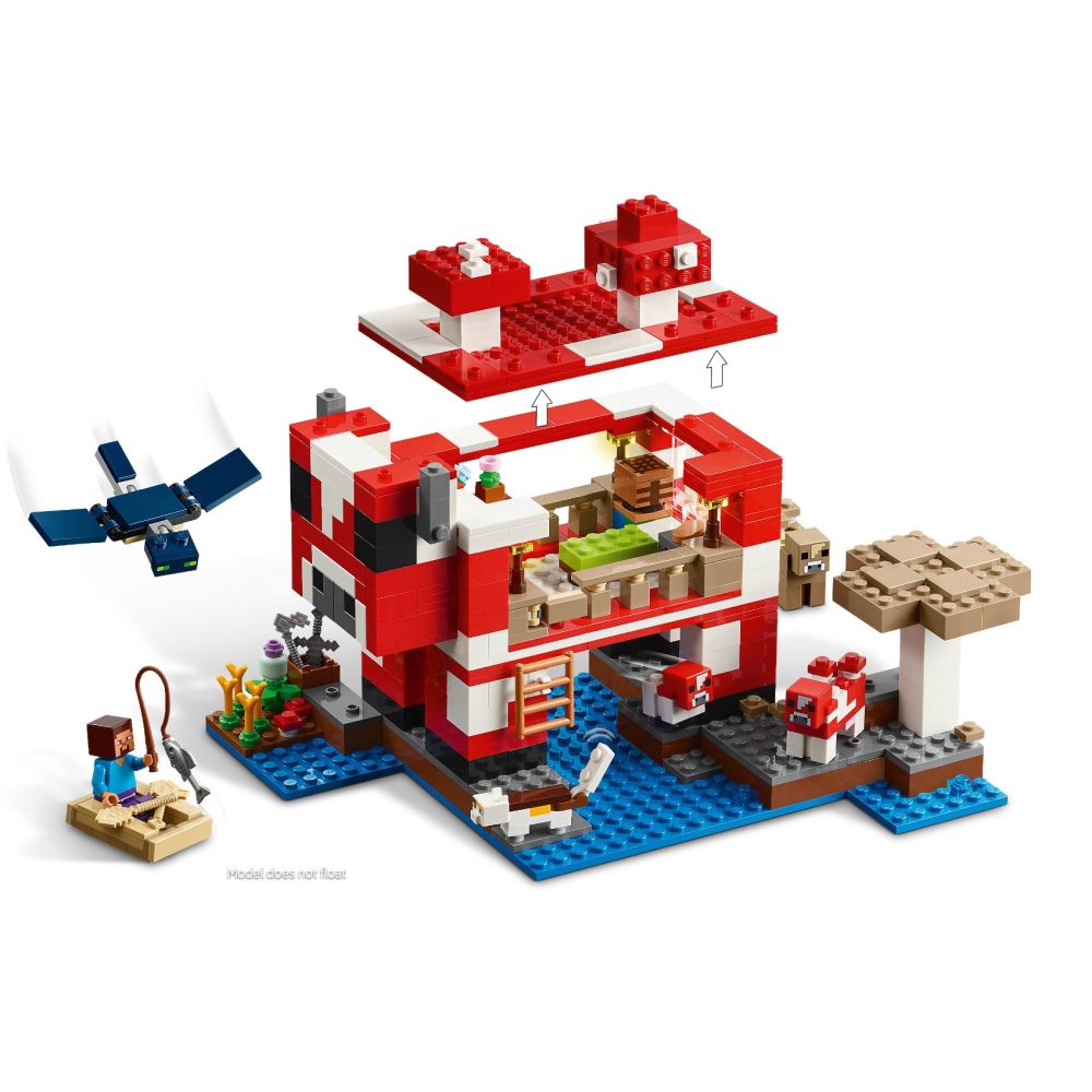 LEGO® Minecraft - Къщата на Муухоморка (21270)