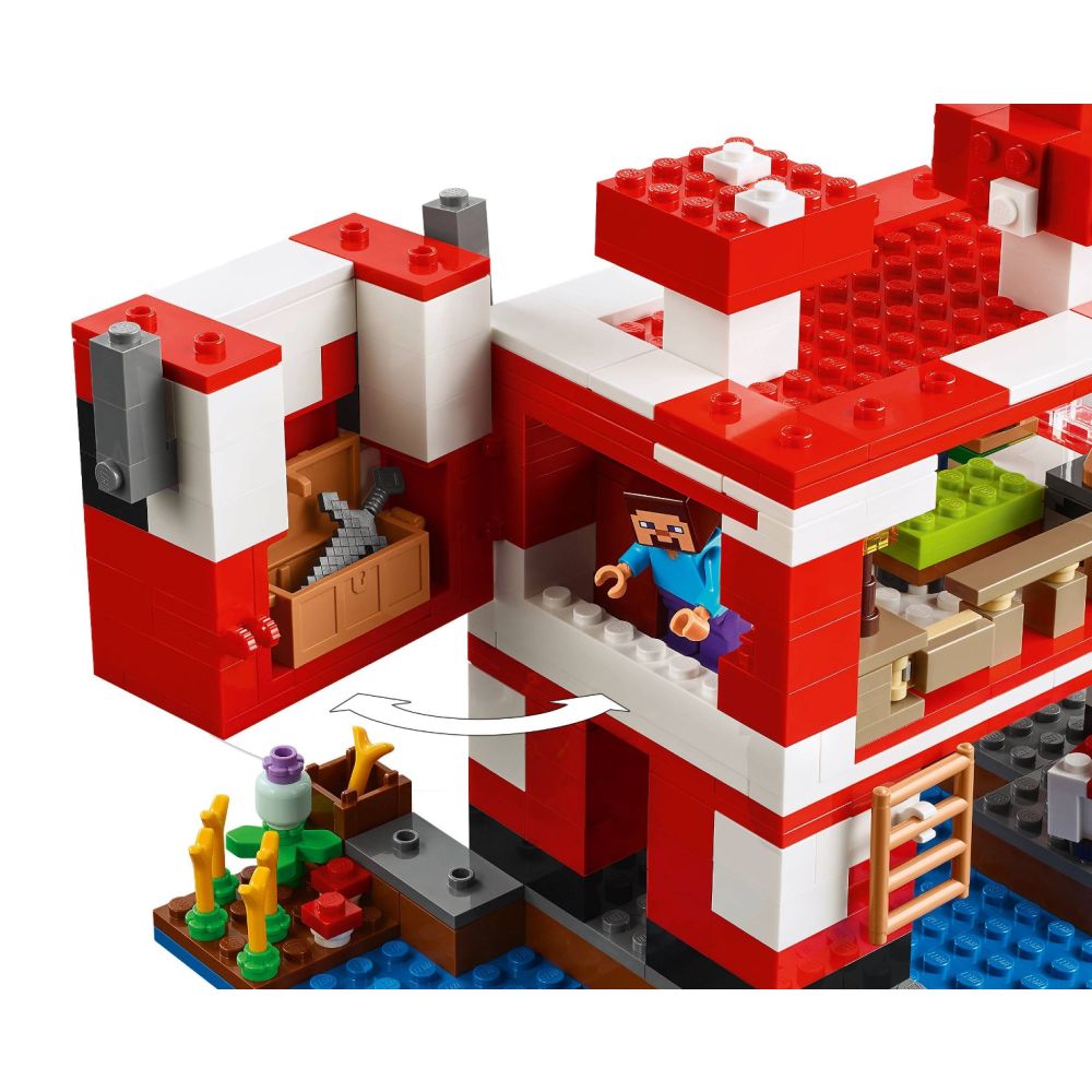 LEGO® Minecraft - Къщата на Муухоморка (21270)