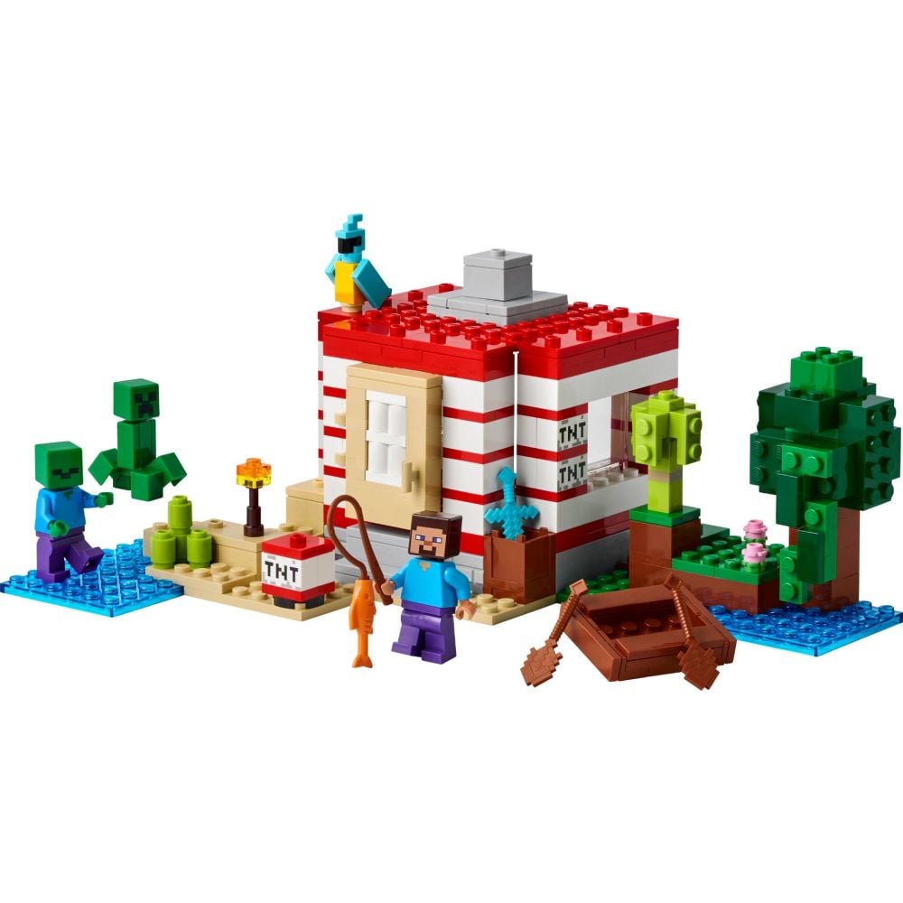 LEGO® Minecraft - TNT къща в джунглата (21275)