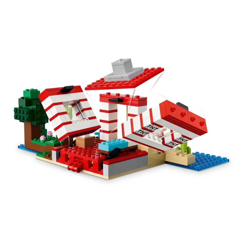 LEGO® Minecraft - TNT къща в джунглата (21275)