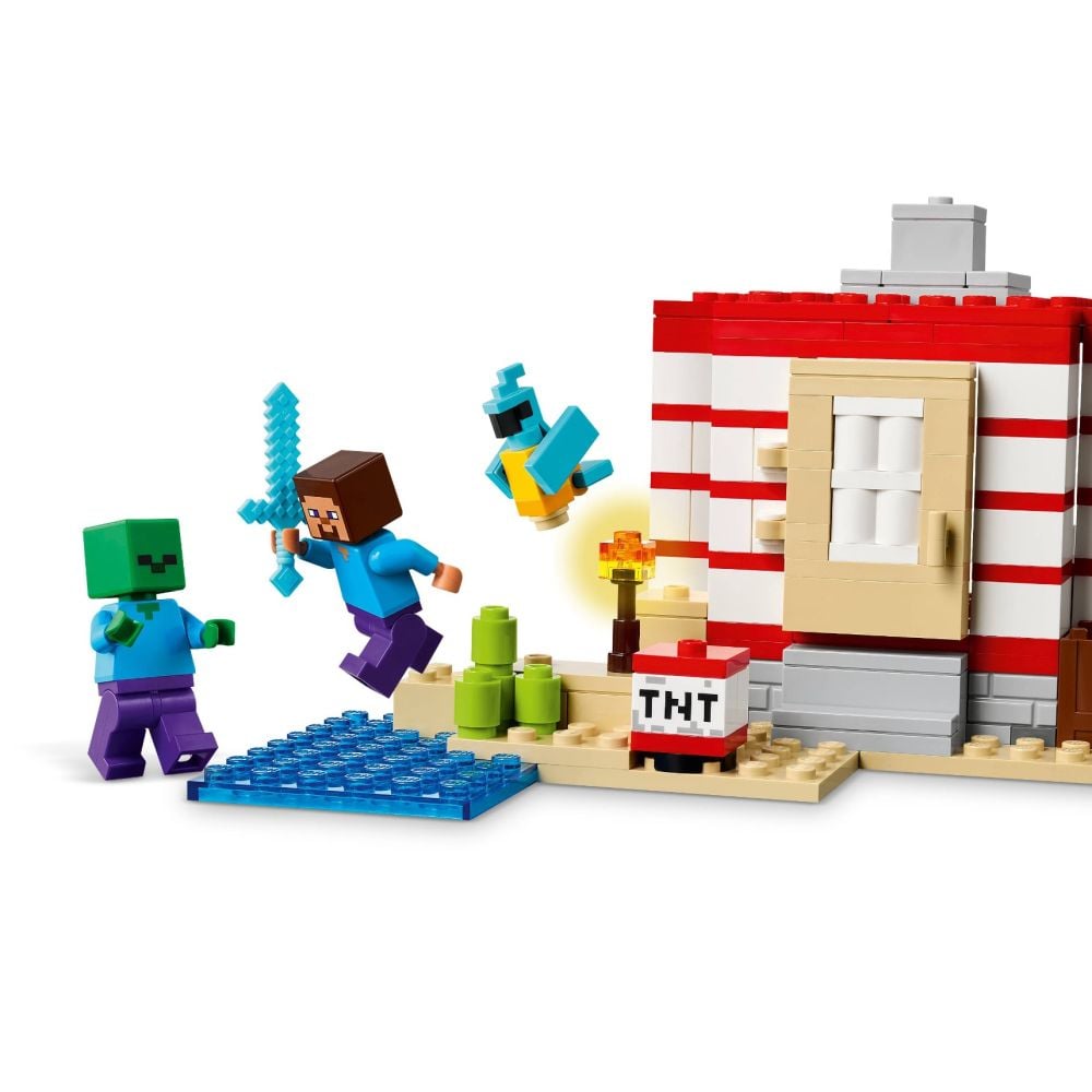 LEGO® Minecraft - TNT къща в джунглата (21275)
