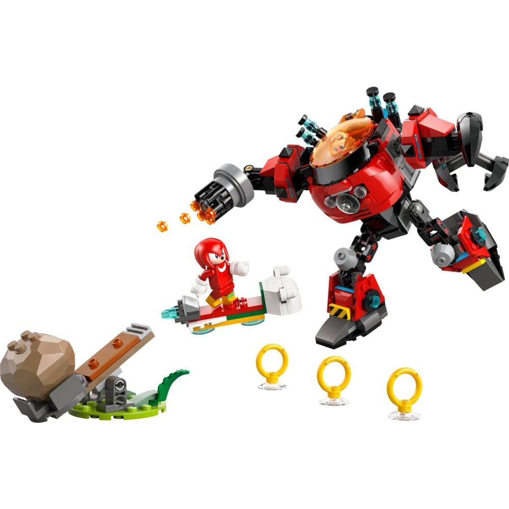 LEGO® Sonic - Knuckles срещу робот Dr. Eggman Egg Crusher (77005)