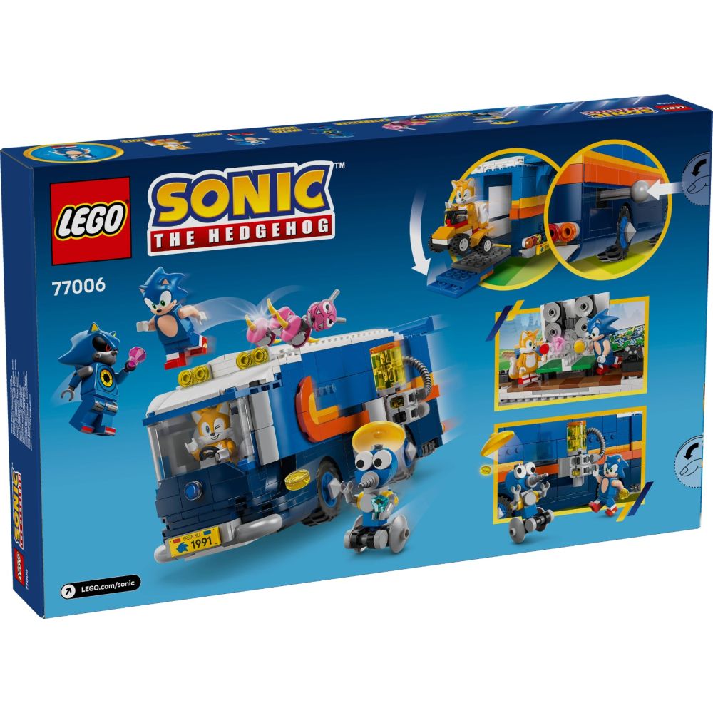 LEGO® Sonic - Команден камион на екипа на Sonic (77006)