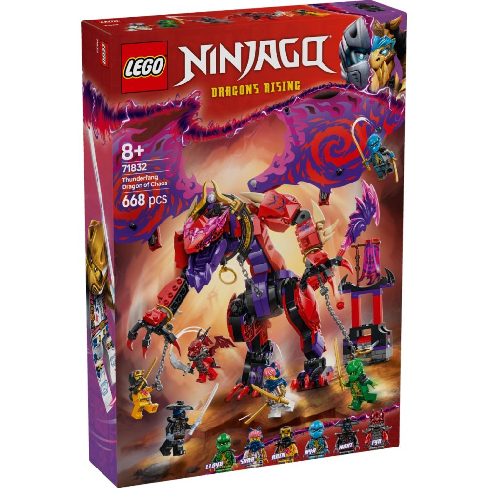 LEGO® Ninjago - Гръмотевичен зъб, Дракон на хаоса (71832)