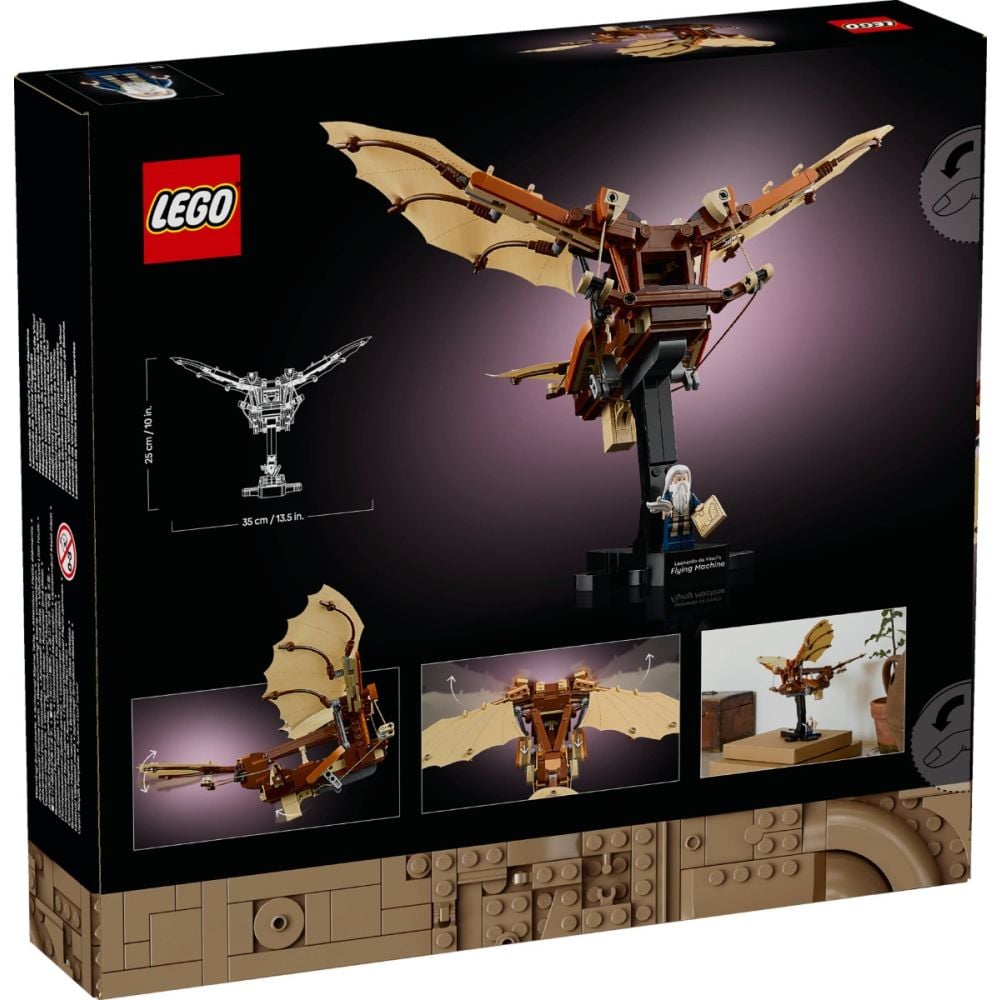 LEGO® Icons - Летящата машина на Леонардо да Винчи (10363)